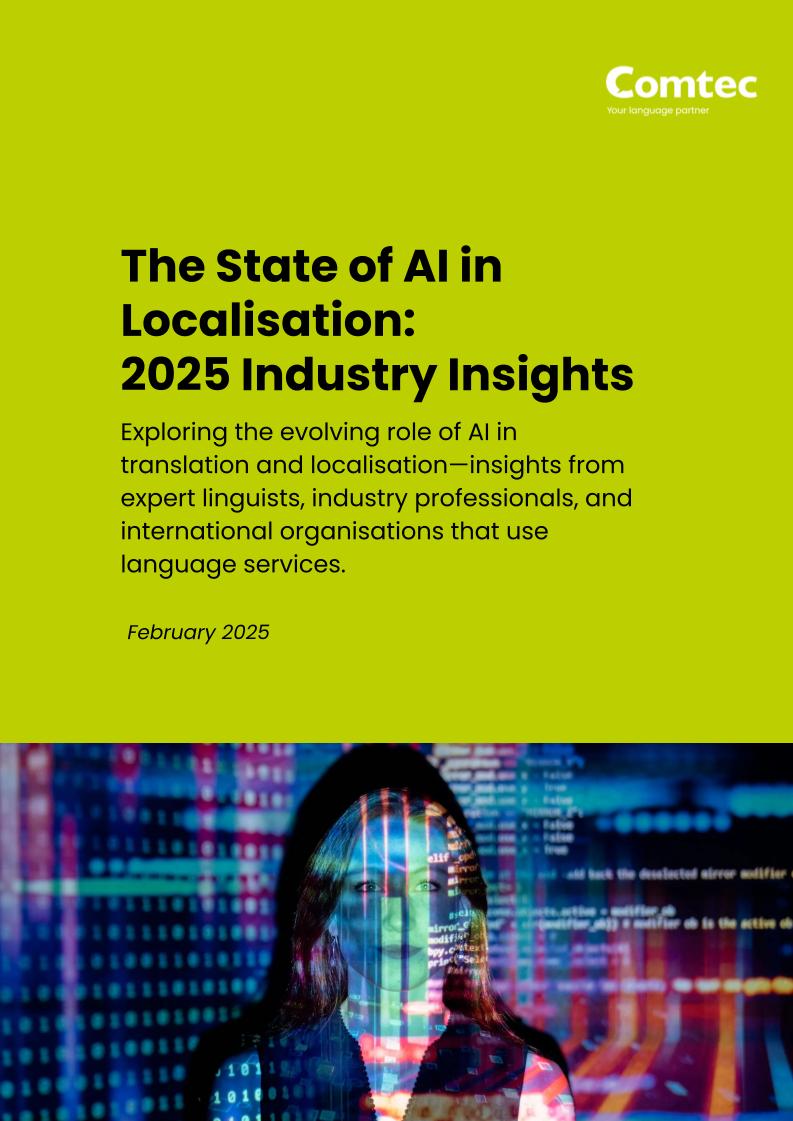 AI in Localisation report download